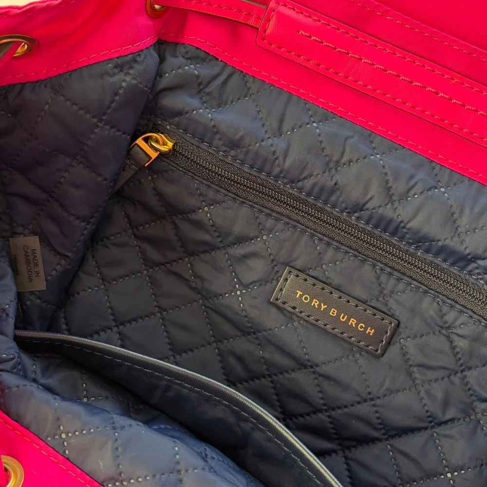 Tory Burch Perry Nylon Flap Backpack
